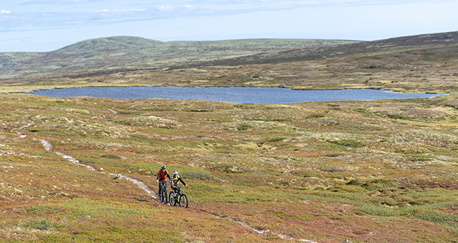 Ut på tur med el-sykkel