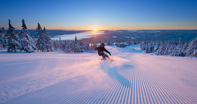 Brede og nydelige skibakker i Trysil